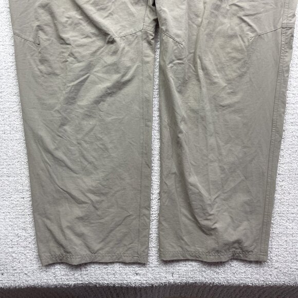 Simms Pants Mens XL Tan Stretch Utility Zip Pocket Fishing Outdoor Hiking Trail - Picture 4 of 16